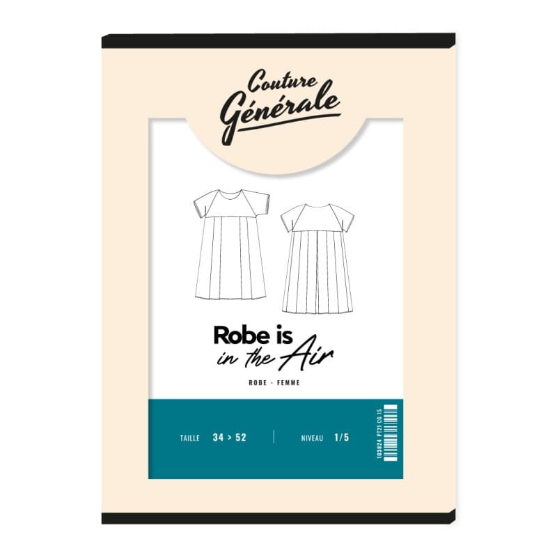 Patron robe Robe is in the air — visuel 2