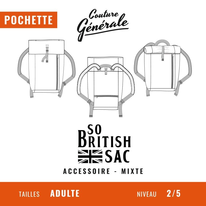 Patron sac à dos So British sac
