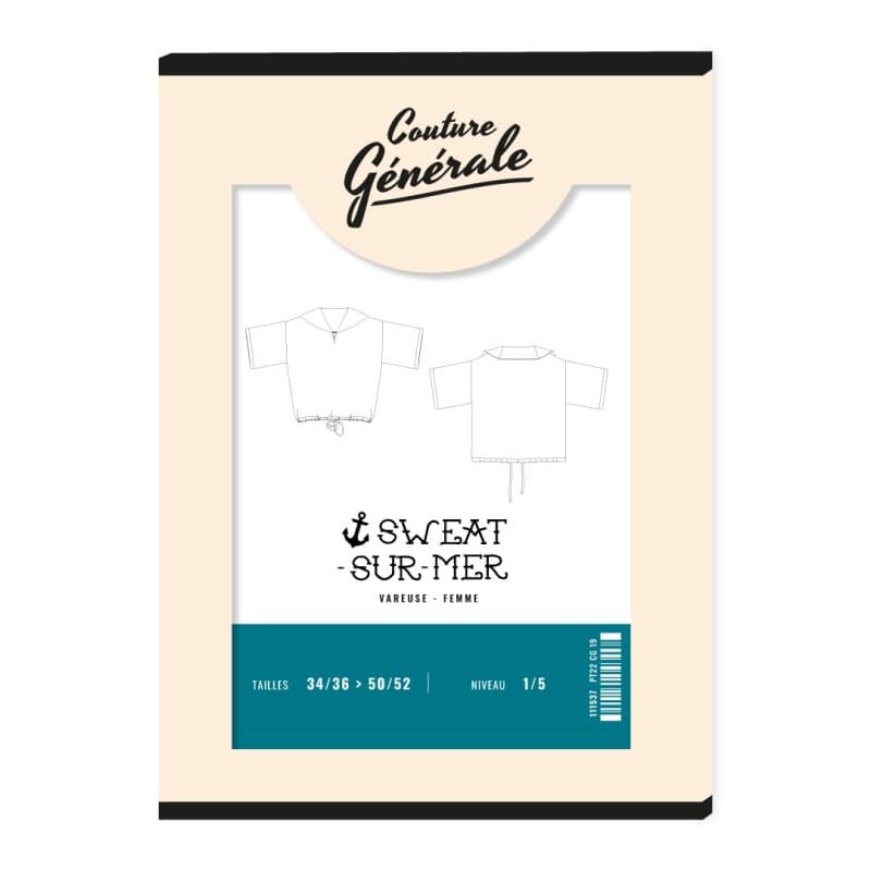 Patron sweat Sweat-sur-mer — visuel 2