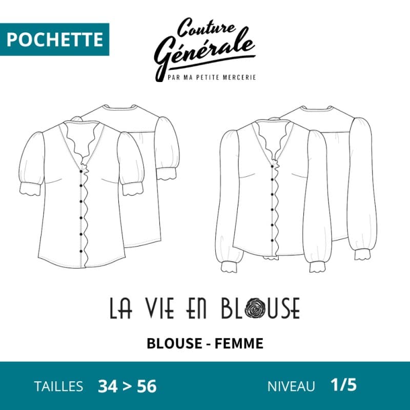 Patron blouse La vie en blouse