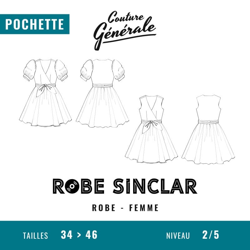 Patron robe Sinclar