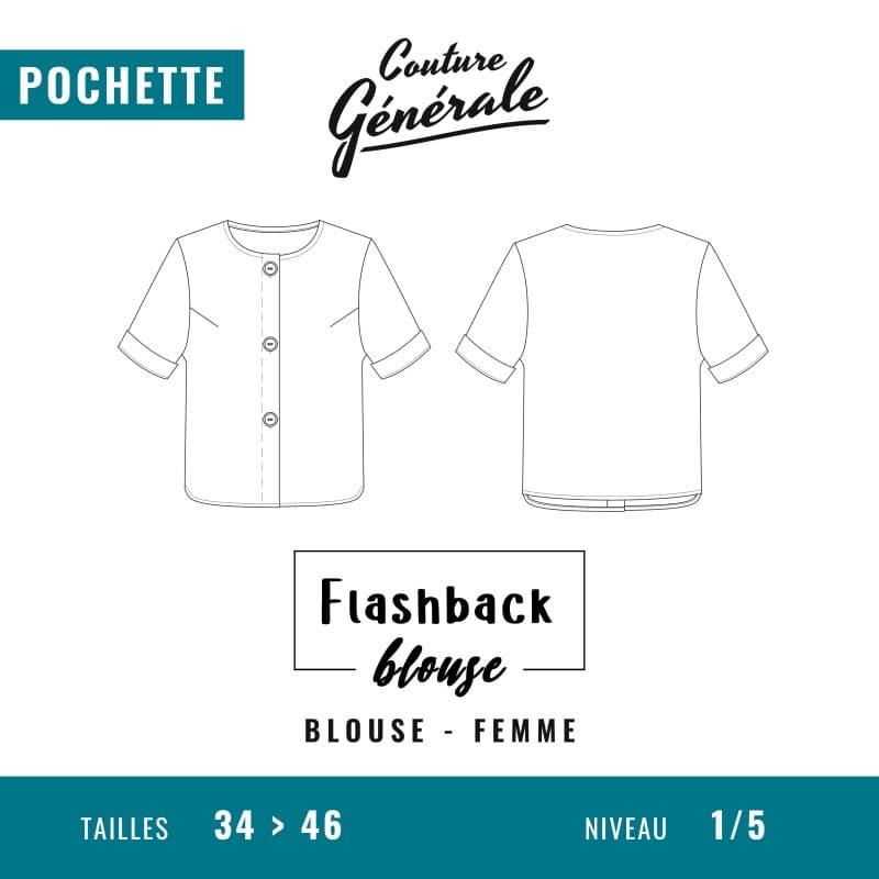 Patron blouse Flashback blouse
