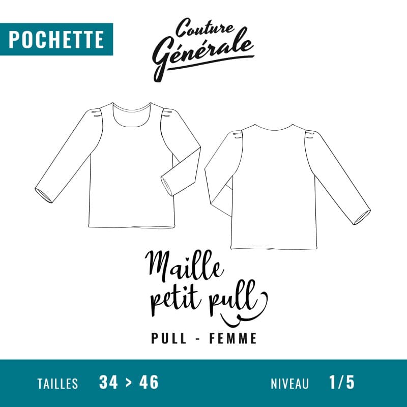 Patron pull Maille petit pull