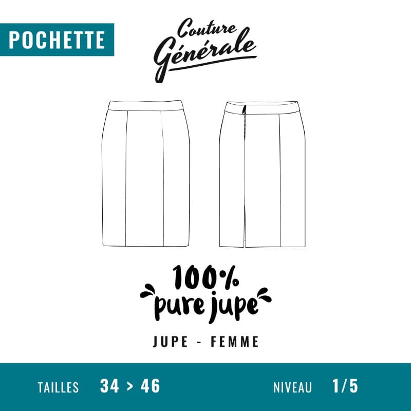 Patron jupe 100% pure jupe