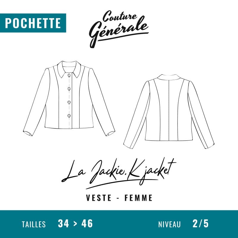 Patron veste La Jackie.K Jacket